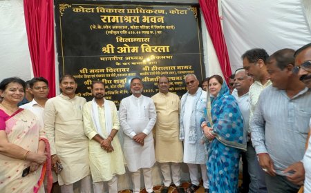 सेवा, संवेदना और समाज के प्रति समर्पण की भावना का मूर्त रूप है रामाश्रय भवन - स्पीकर बिरला