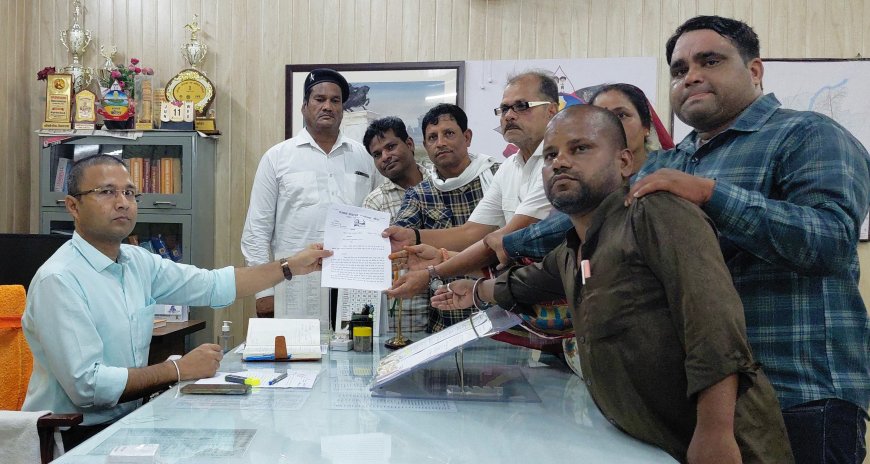 चम्बल बचाओ आन्दोलन ने सौंपा जिला कलैक्टर के नाम ज्ञापन, चंबल नदी में गिर रहे दो दर्जन प्रदूषित नालों को रोकने की मांग