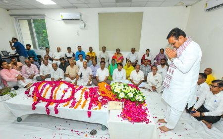 Rajasthan: वरिष्ठ प्रचारक माणकचंद जी का निधन, पाथेय कण कार्यालय में दी गई भावपूर्ण श्रद्धांजलि