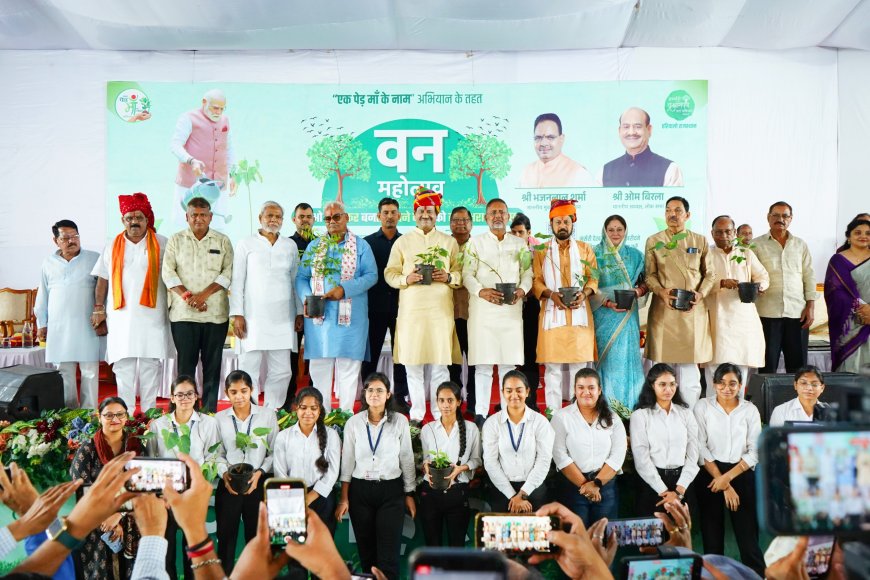 कोटा का हर नागरिक बनें प्रकृति प्रहरी, बड़े बदलाव के लिए जिद और जुनून जरूरी- स्पीकर ओम बिरलारला