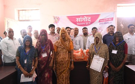 सुपोषित मां अभियान: सांगोद मण्डल में किया गर्भवती महिलाओं को सुपोषित मां अभियान के किट का वितरण