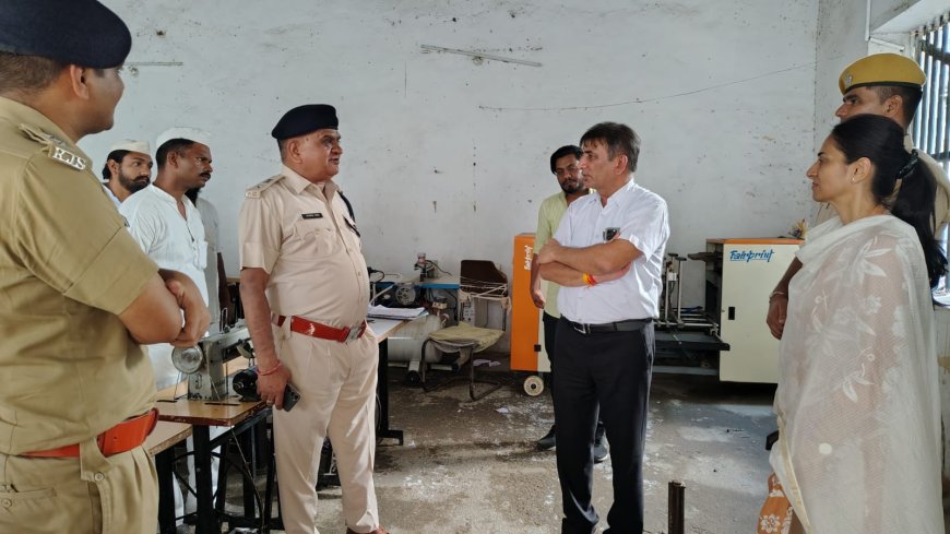Kota : जिला न्यायाधीश ने किया केन्द्रीय कारागृह कोटा का निरीक्षण, आवश्यक दिशा-निर्देश जारी किए