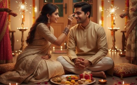 भाई दूज: भाई-बहन के प्यार का पर्व और दीपावली की रौनक