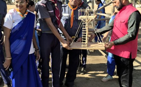 KOTA : जिला प्रधान प्रकाश जायसवाल ने किया स्काउट गाइड शिविर का अवलोकन, संगठन में समर्पण के साथ जुड़े रहने का संदेश दिया
