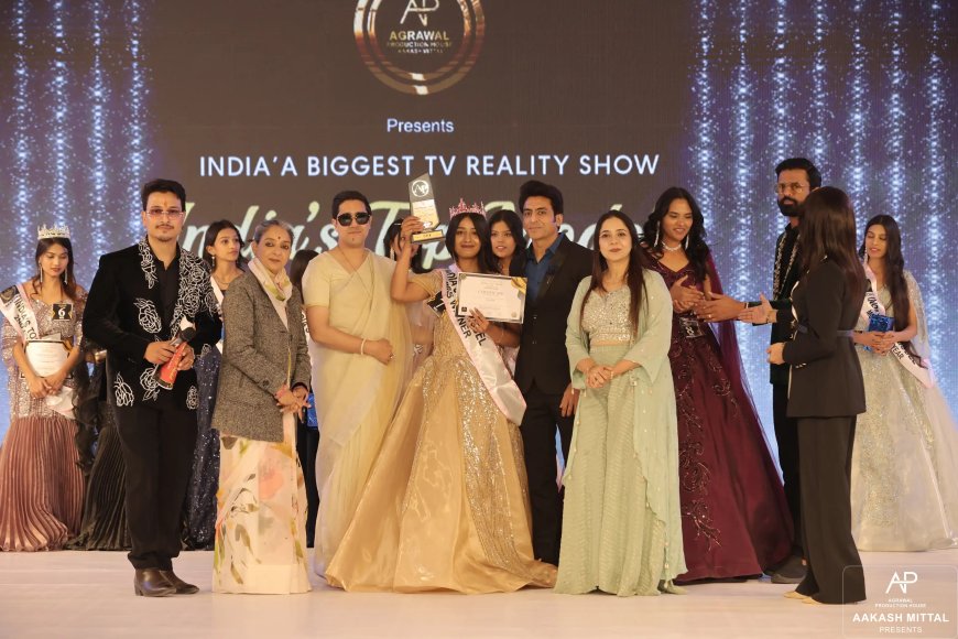 कोटा की तमन्ना शर्मा बनीं इंडियाज़ टॉप मॉडल विनर, जयपुर में आयोजित फैशन शो में जीता खिताब