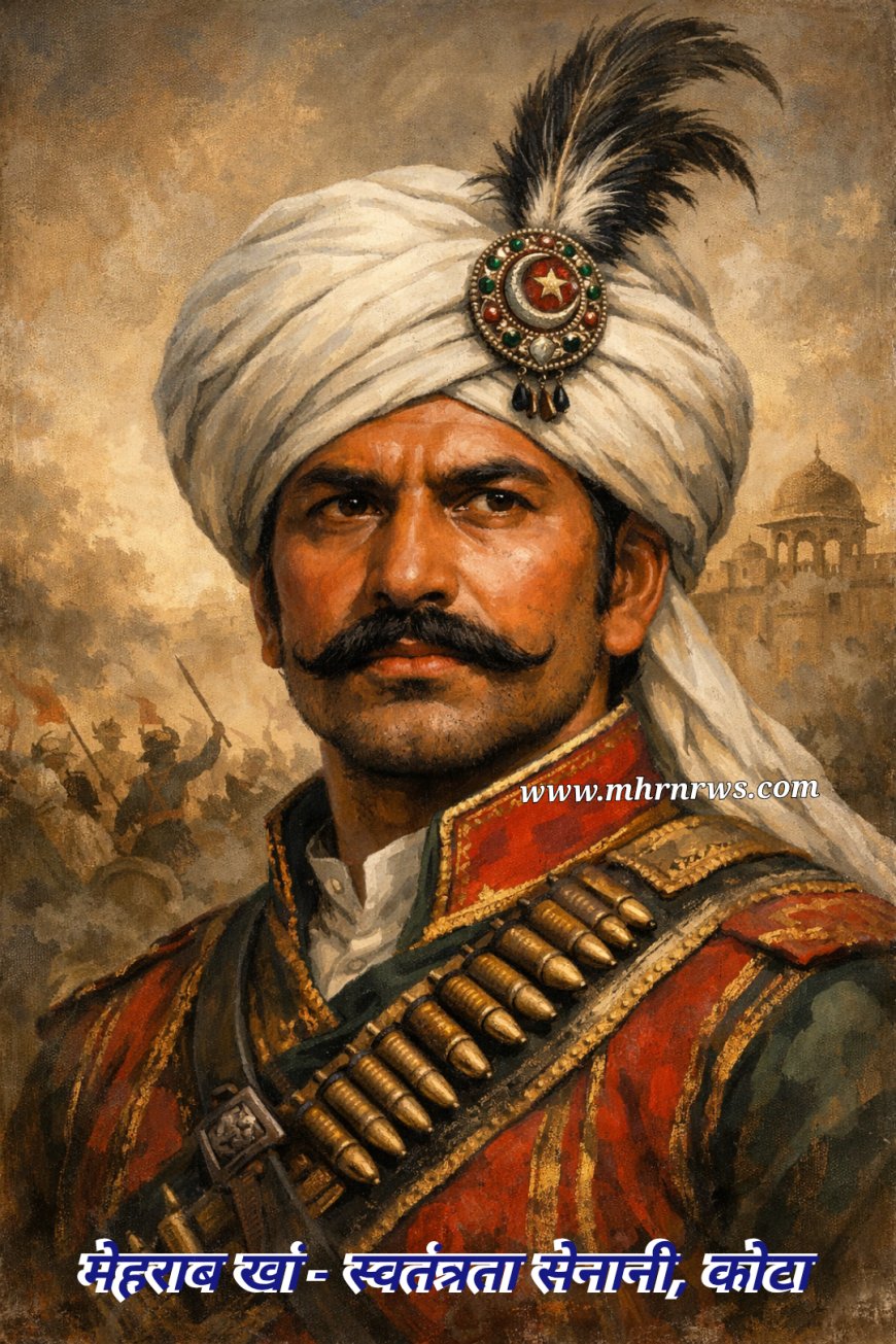 कोटा के वीर मेहराब ख़ां 1857 के संग्राम का मिटा दिया गया नायक