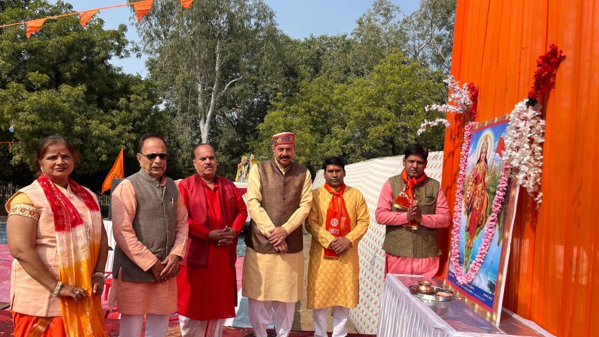 शिवपुरा में भव्य हिंदू सम्मेलन आयोजित, सनातन संस्कृति संरक्षण का संकल्प लिया