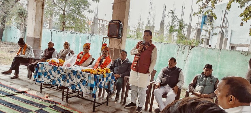 वशिष्ठ धोबी महासभा समिति कोटा ने धूमधाम से मनाया 77वां गणतंत्र दिवस समारोह