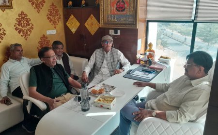 जयपुर में मीडिया कॉउन्सिल ऑफ जर्नलिस्ट्स पदाधिकारियों की द फैक्ट इंडिया न्यूज़ चैनल प्रबंधन से अहम मुलाकात